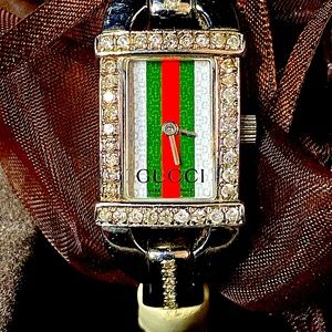 Gucci Diamond Bamboo watch